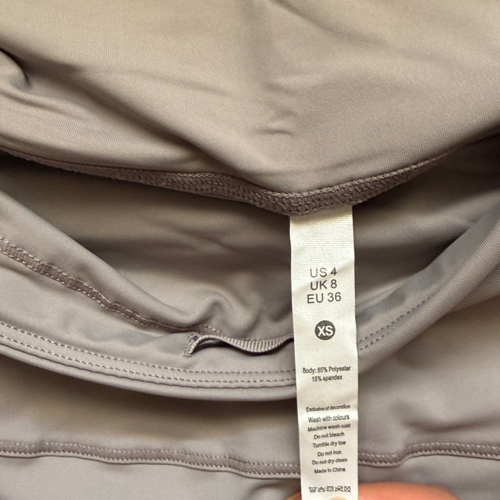 Chic Gray Skirt - Picture 6 of 6